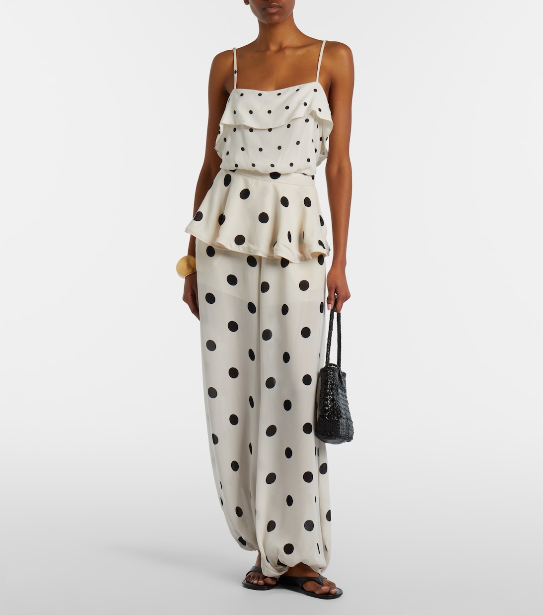 Crop top a pois | Adriana Degreas