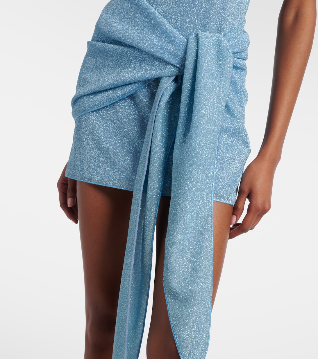 Lumière gathered minidress | Oséree