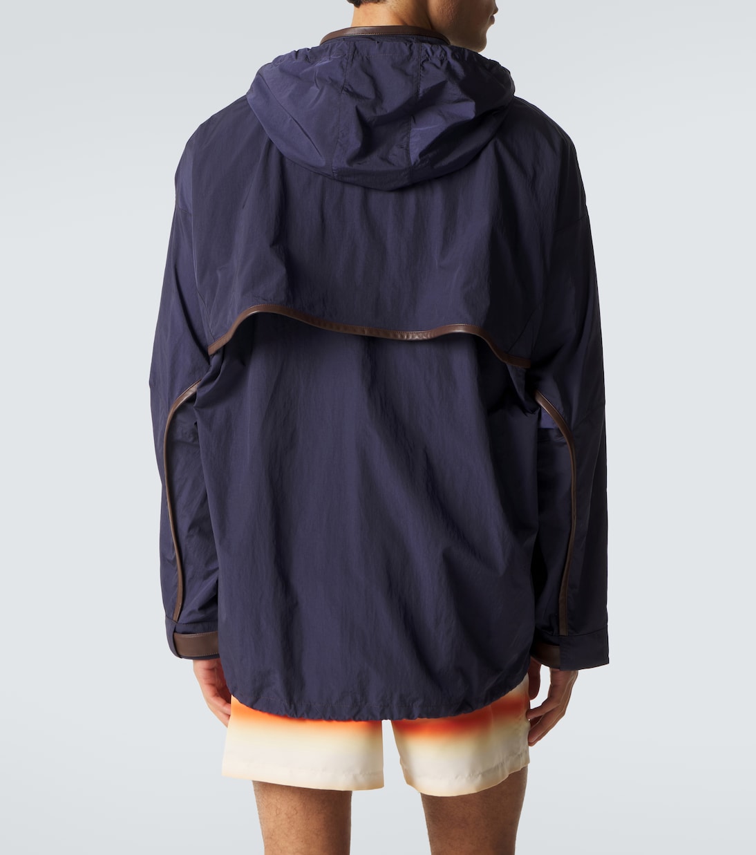 Chaqueta de ripstop con piel | Loewe