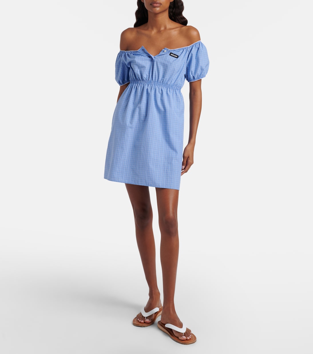 Sandalias con logo | Miu Miu