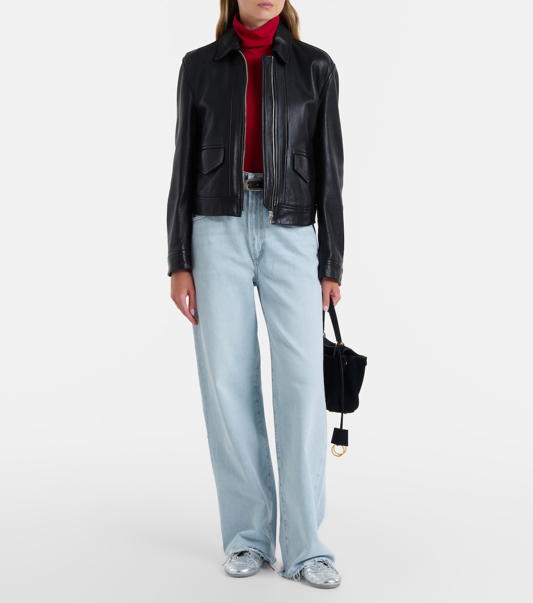Lyonne wide-leg jeans | Agolde
