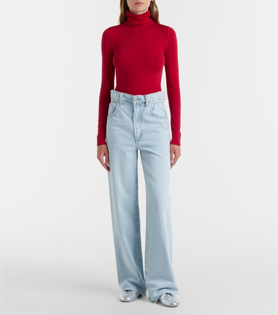 Lyonne wide-leg jeans | Agolde