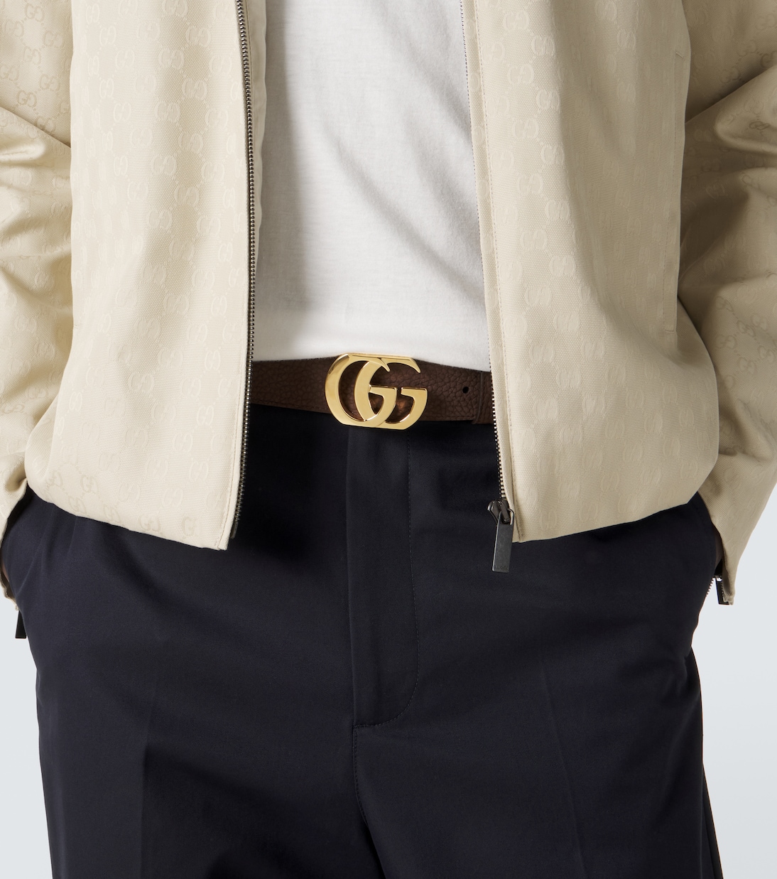 Cut GG Marmont leather belt  | Gucci