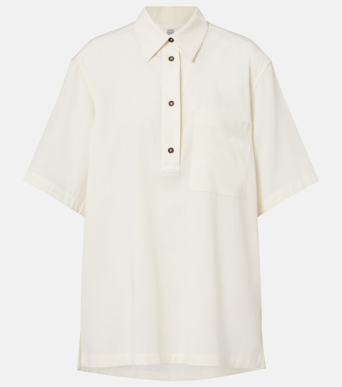 Oversized polo shirt | Toteme