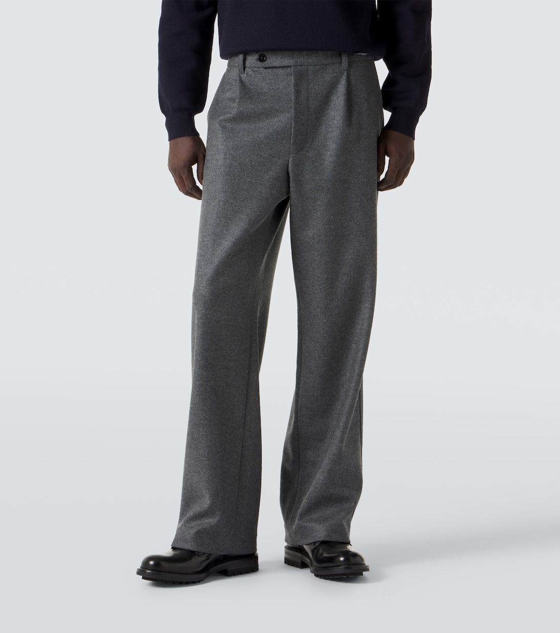 Pantalones anchos de lana | Jil Sander