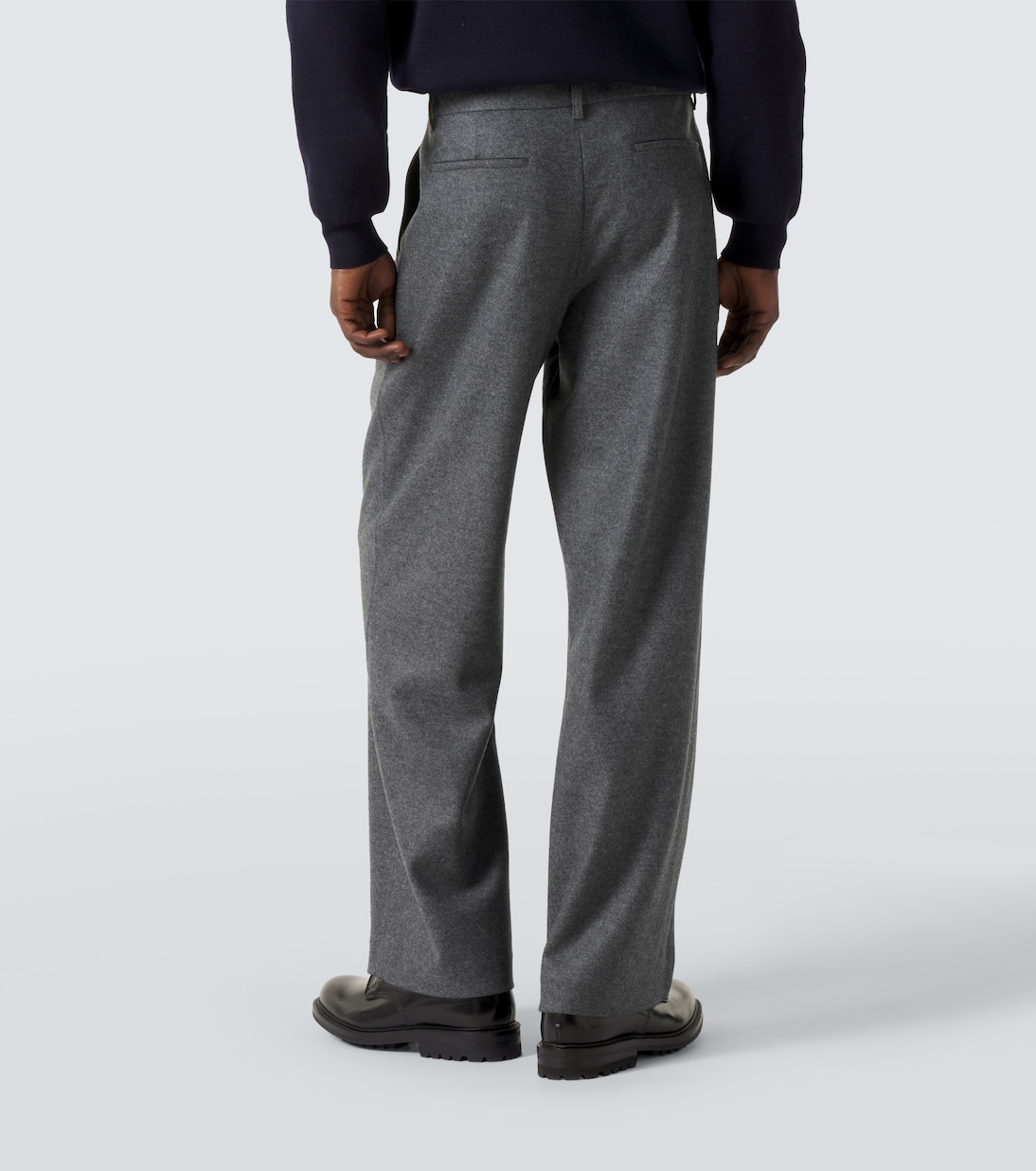 Pantalones anchos de lana | Jil Sander