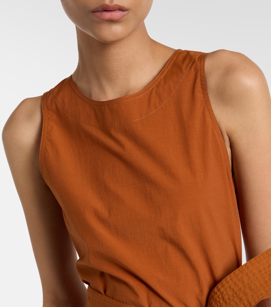 Belted midi dress | Saint Laurent