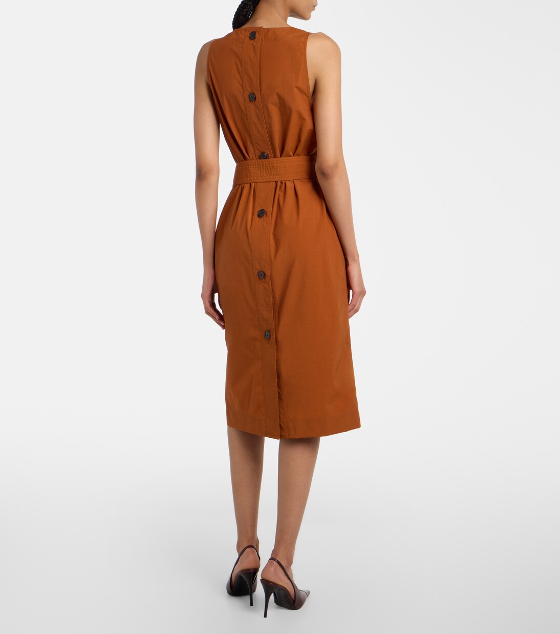 Belted midi dress | Saint Laurent