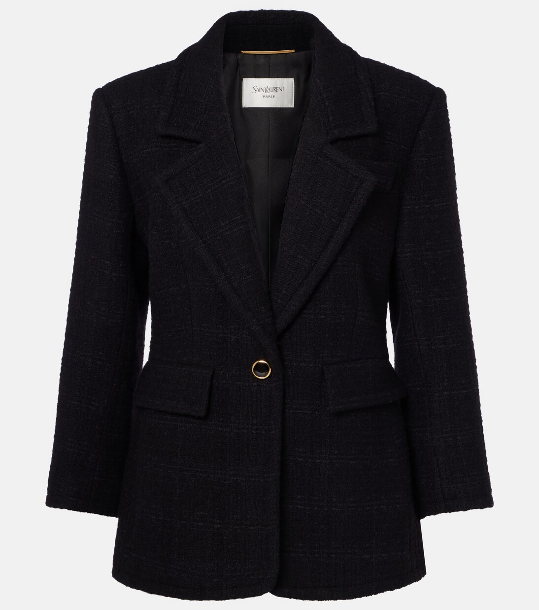 Wool-blend tweed jacket | Saint Laurent