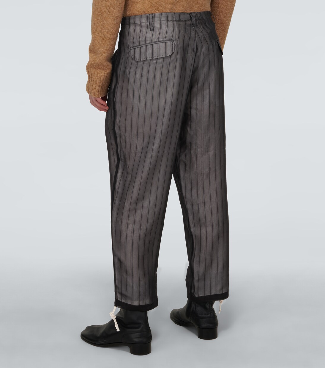 Striped drawstring pants | Maison Margiela