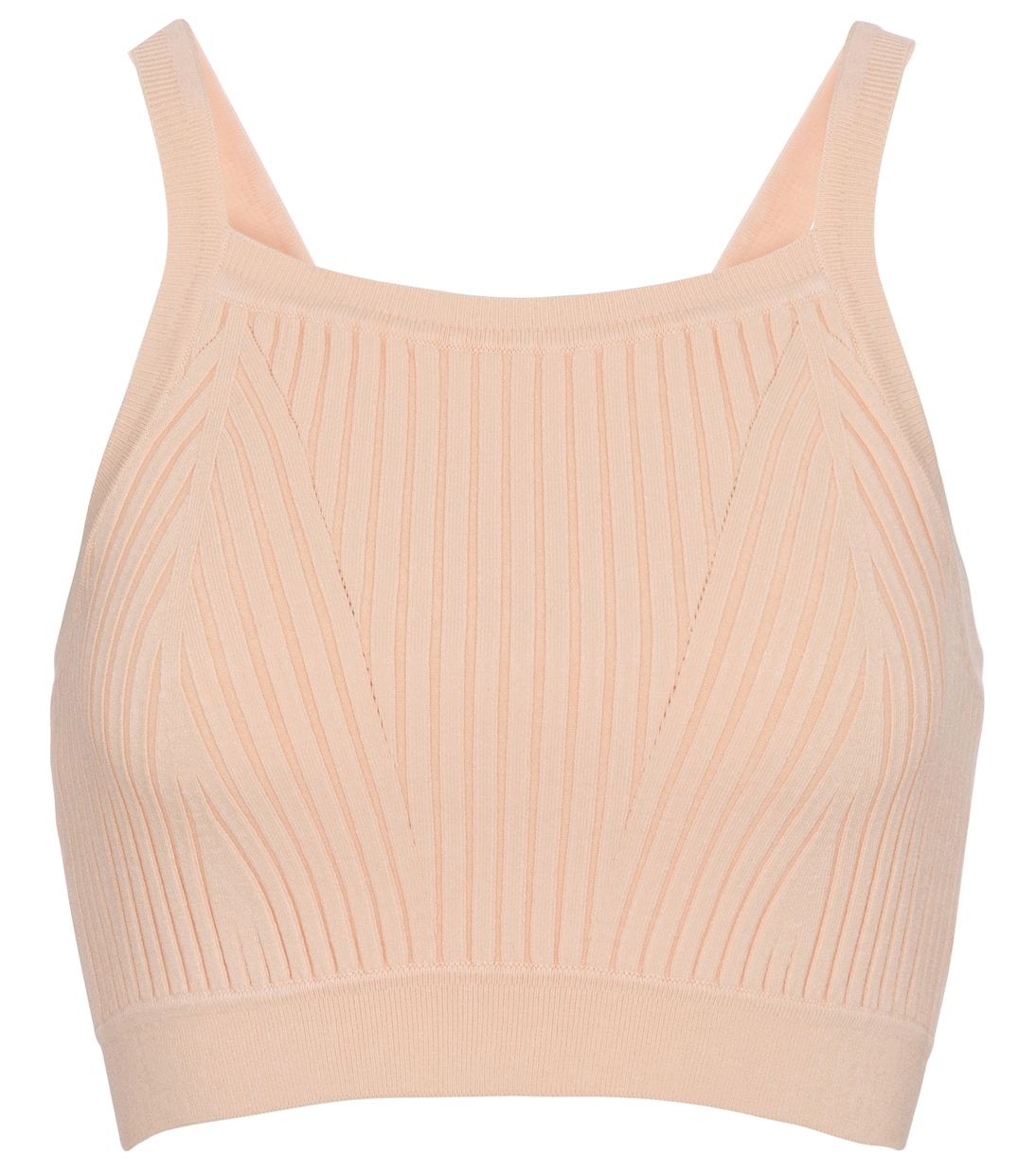 Ribbed-knit crop top | Live The Process