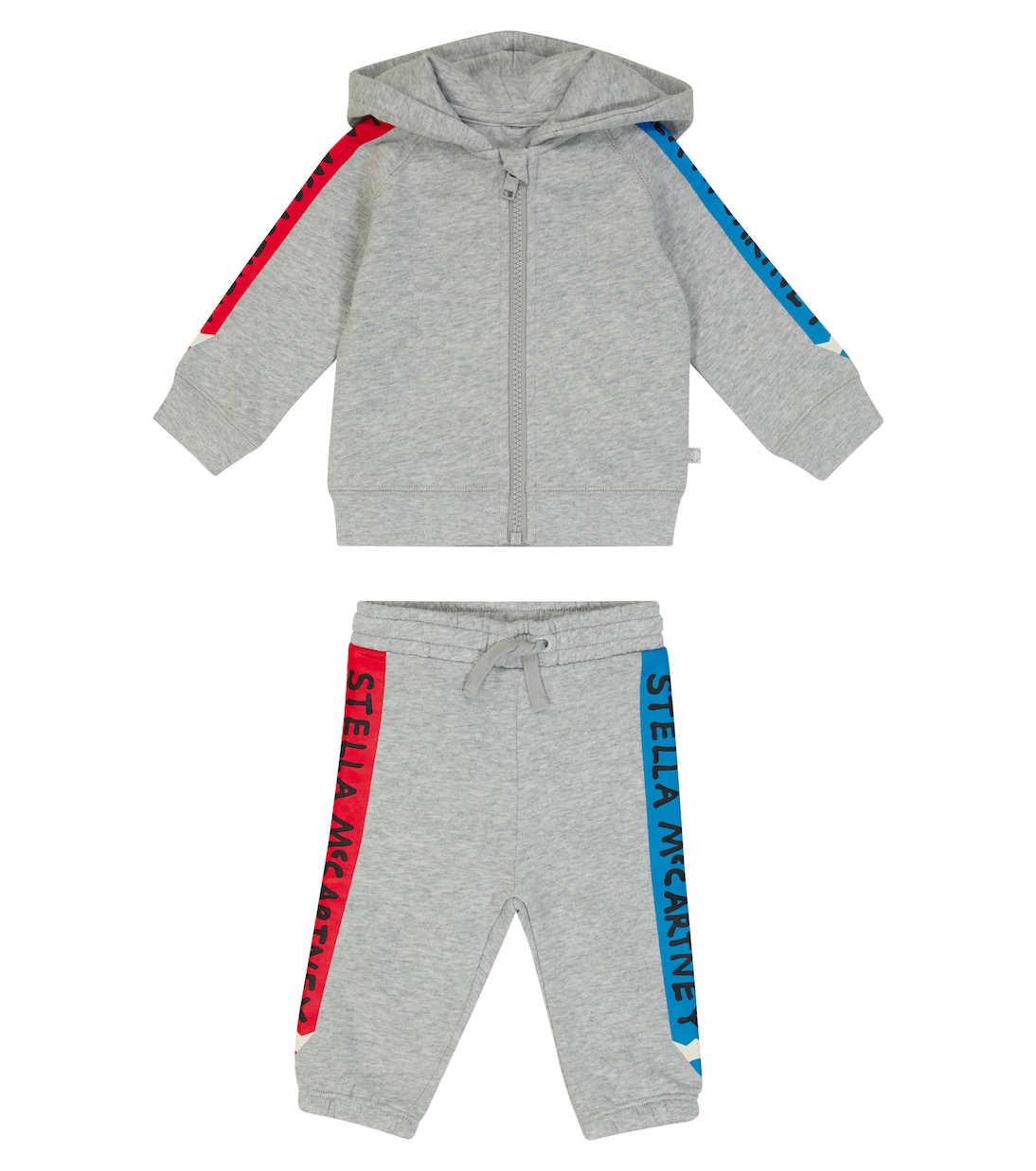 Baby printed cotton jersey tracksuit | Stella McCartney Kids