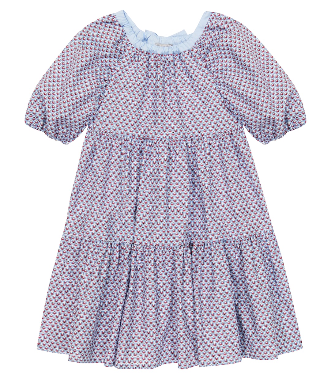 Robe imprimée en coton | Il Gufo