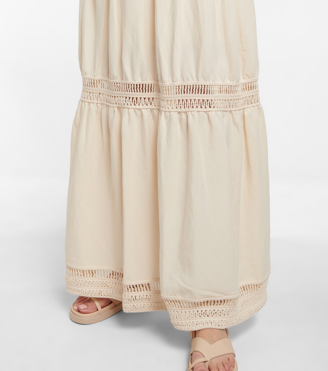 Maxikleid Rocky aus einem Leinengemisch | Simkhai