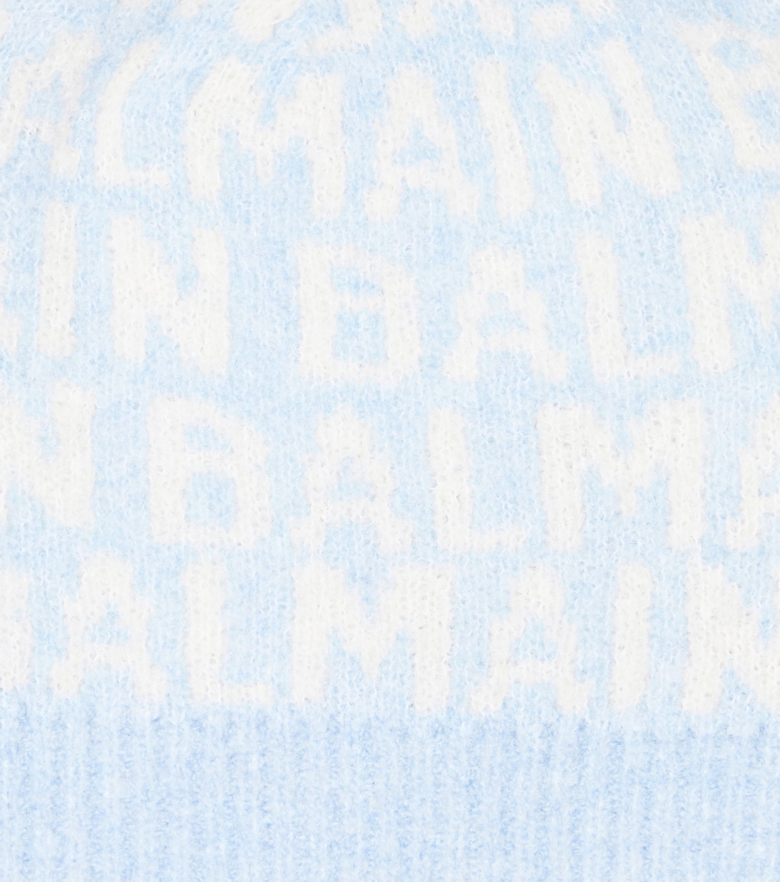 Logo pompom wool-blend beanie | Balmain Kids