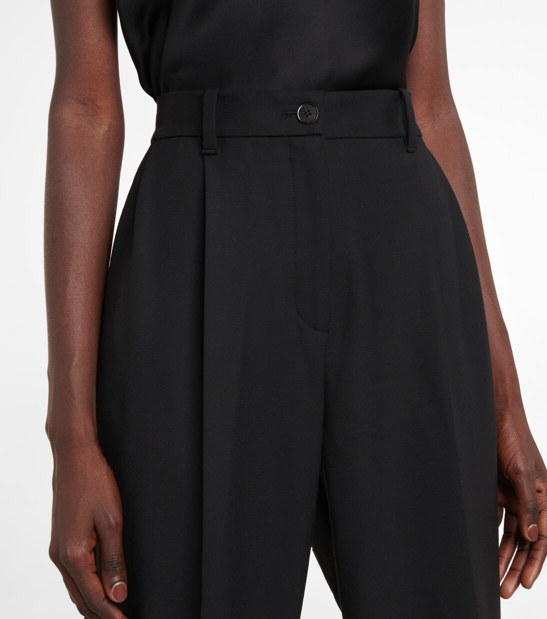 Pantalon droit en laine | The Row