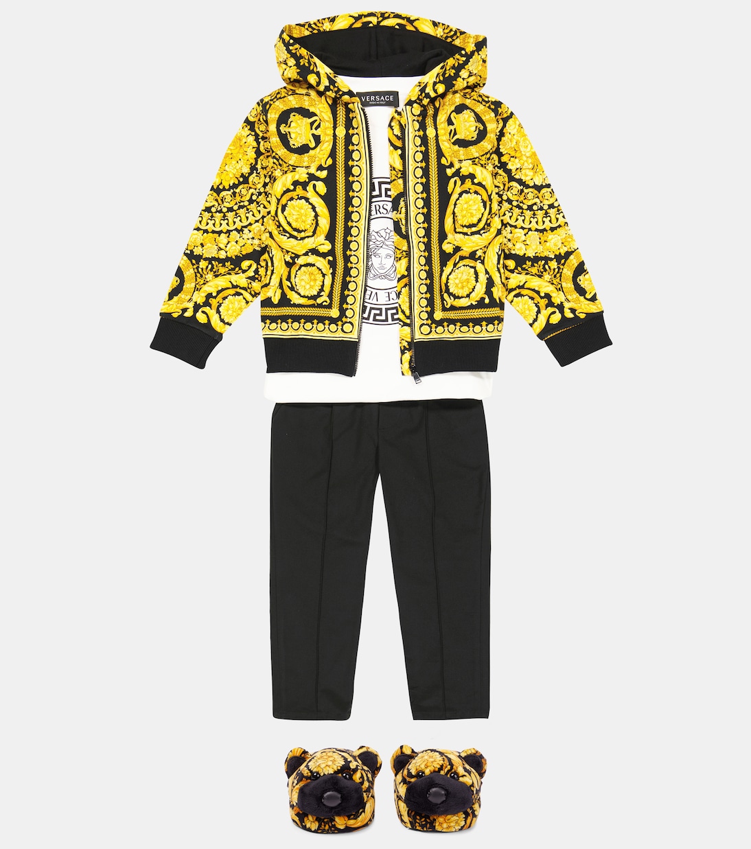 Barocco Teddy slippers | Versace Kids