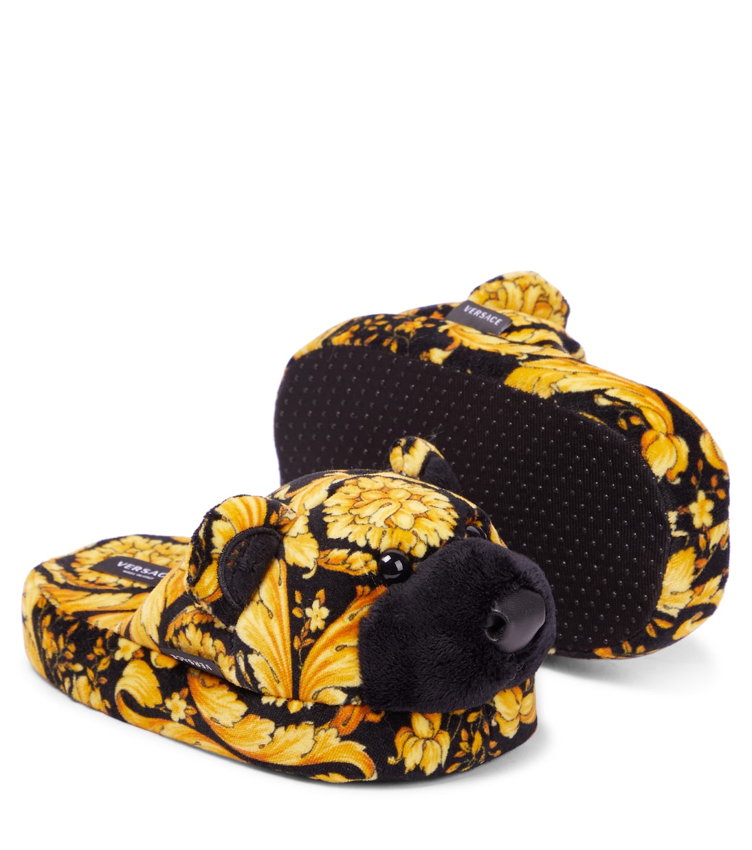 Barocco Teddy slippers | Versace Kids