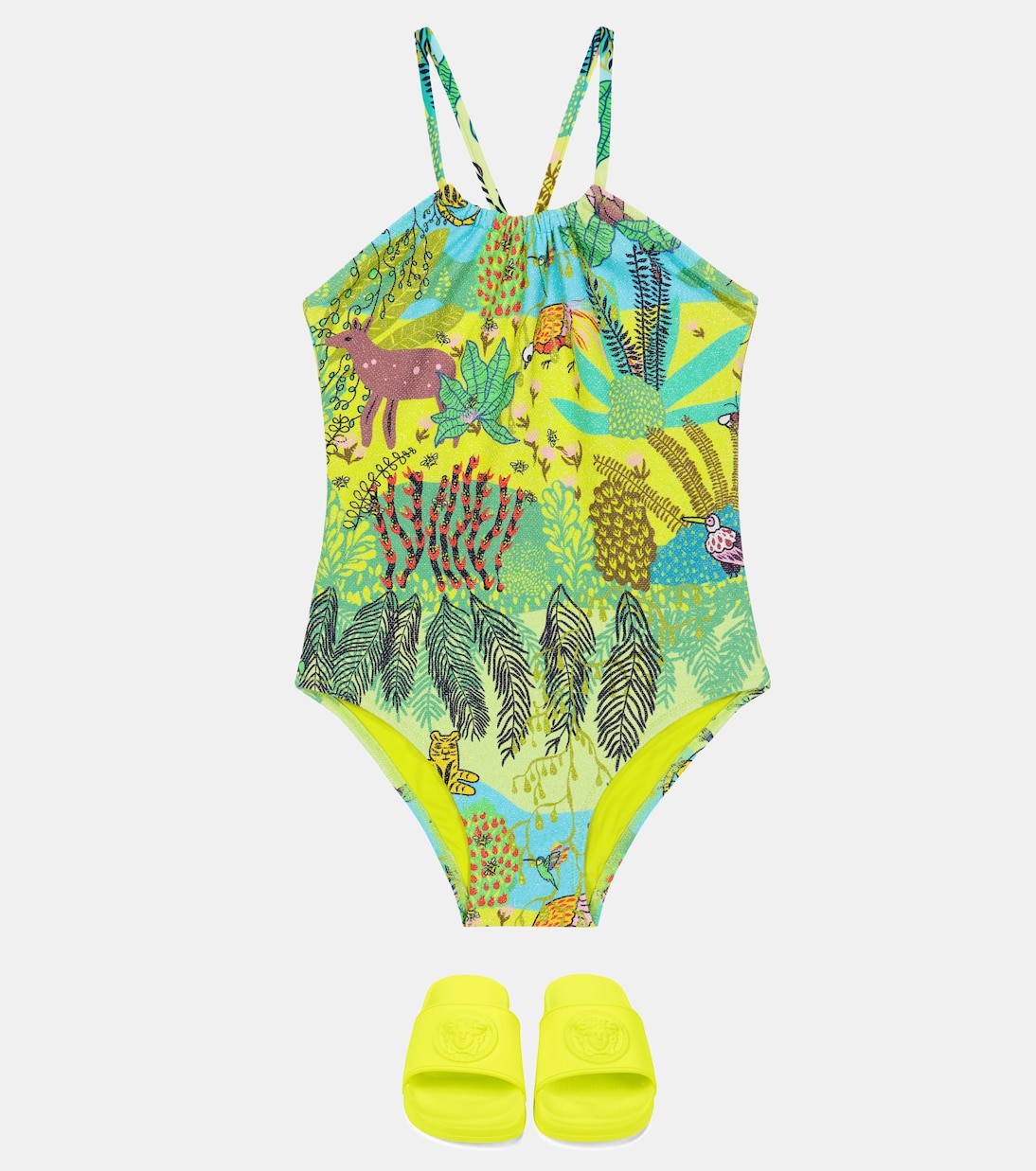 Gazette printed swimsuit | Vilebrequin Kids