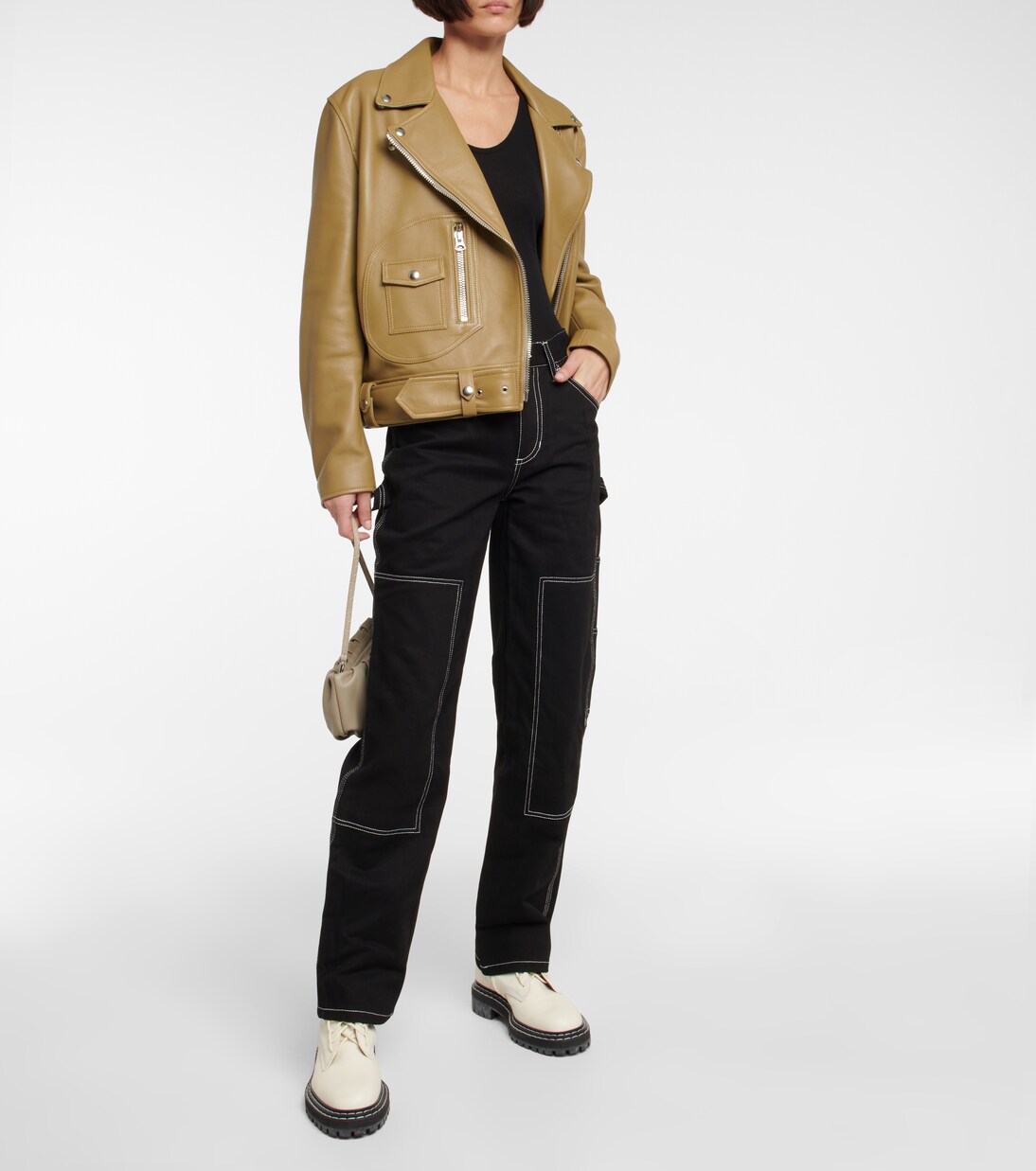 Jean droit Painter à taille basse | Staud