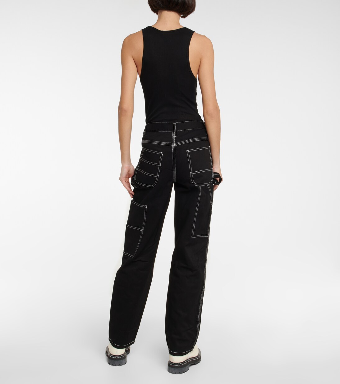 Jean droit Painter à taille basse | Staud