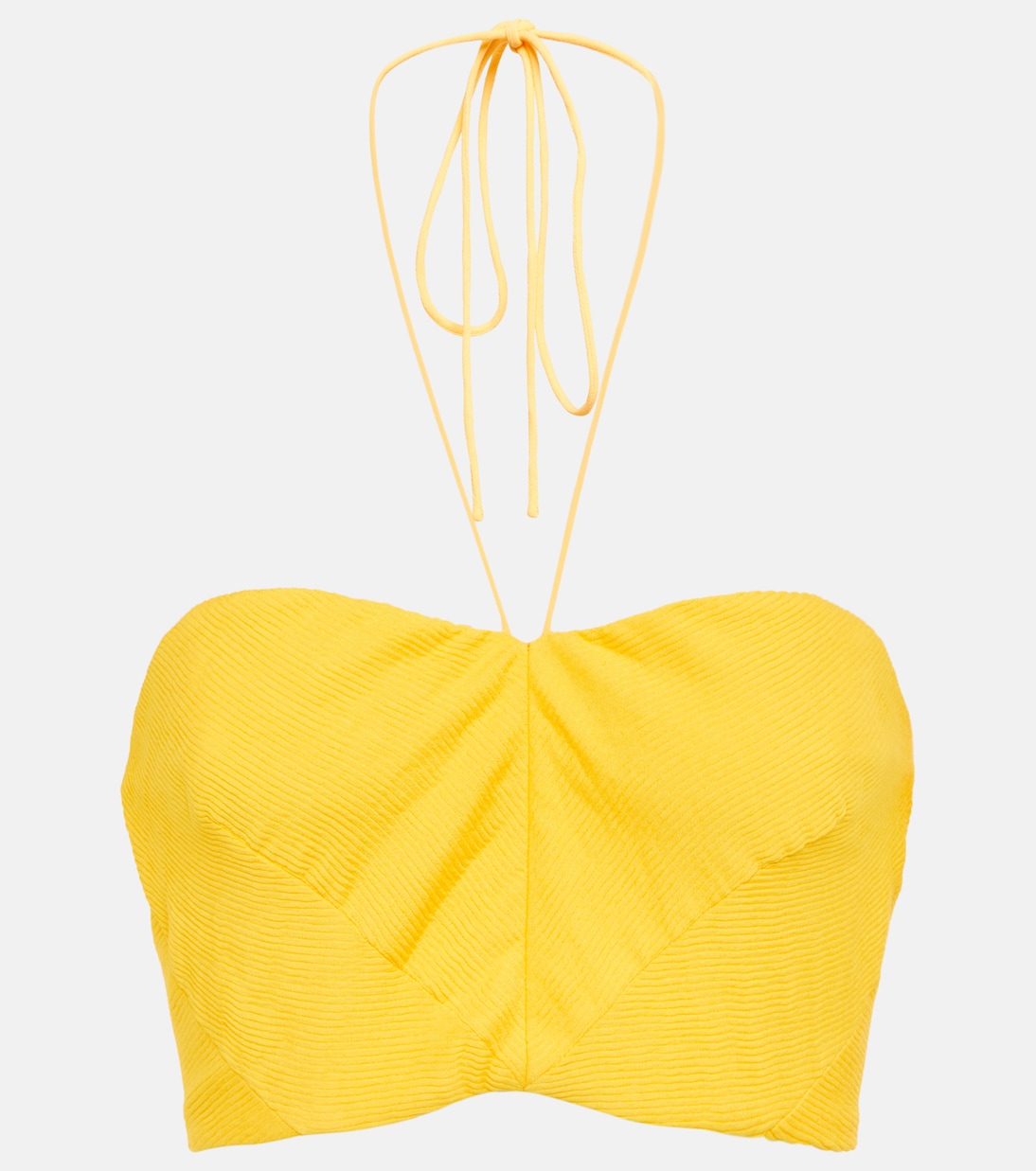 Top cropped Kyr con scollo all’americana | Staud