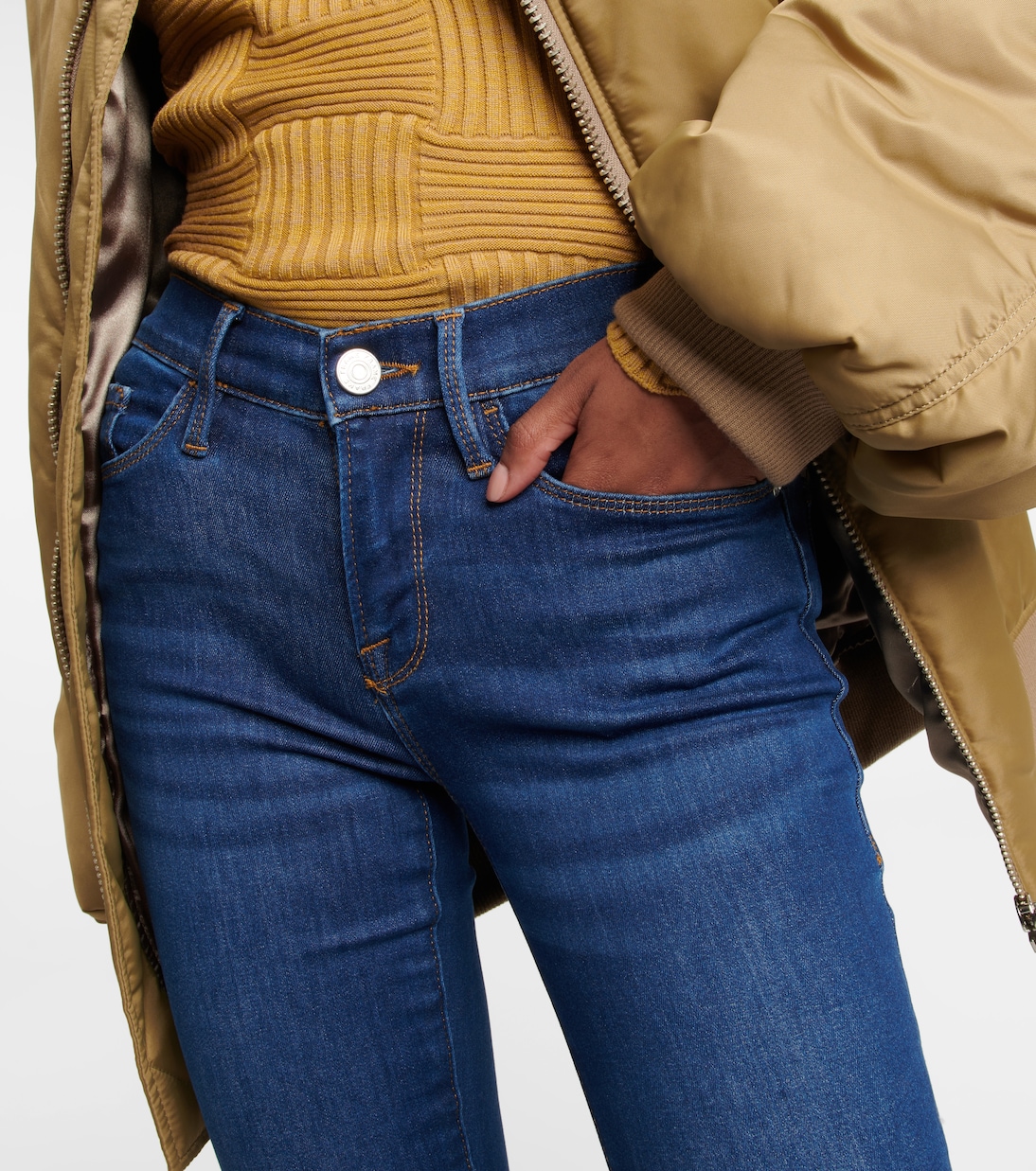 High-Rise Jeans Le Skinny de Jeanne | Frame