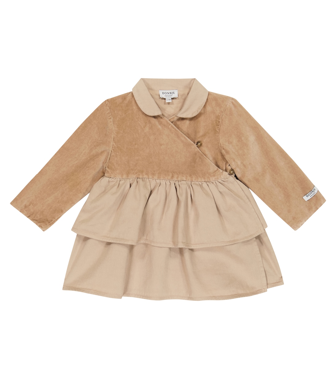 Baby Kleid Floisa mit Samt | Donsje