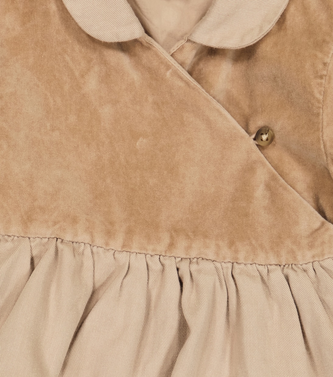 Baby Kleid Floisa mit Samt | Donsje