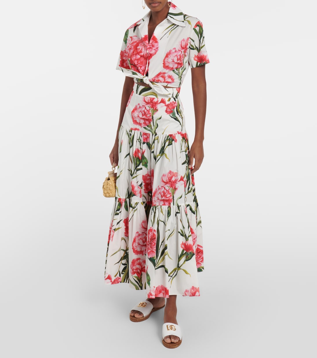 Espadrillas in pelle con cristalli | Dolce&Gabbana