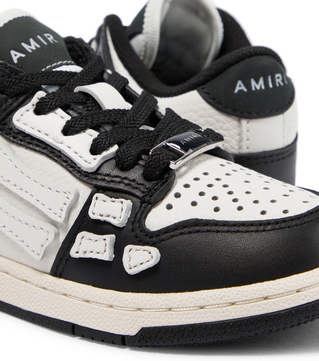 Skel leather sneakers | Amiri Kids