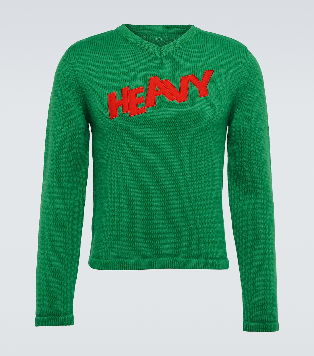 Embroidered wool-blend sweater | ERL