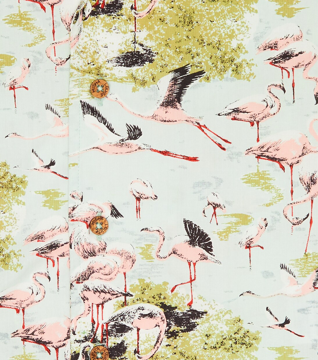 Alov printed cotton shirt | Louise Misha