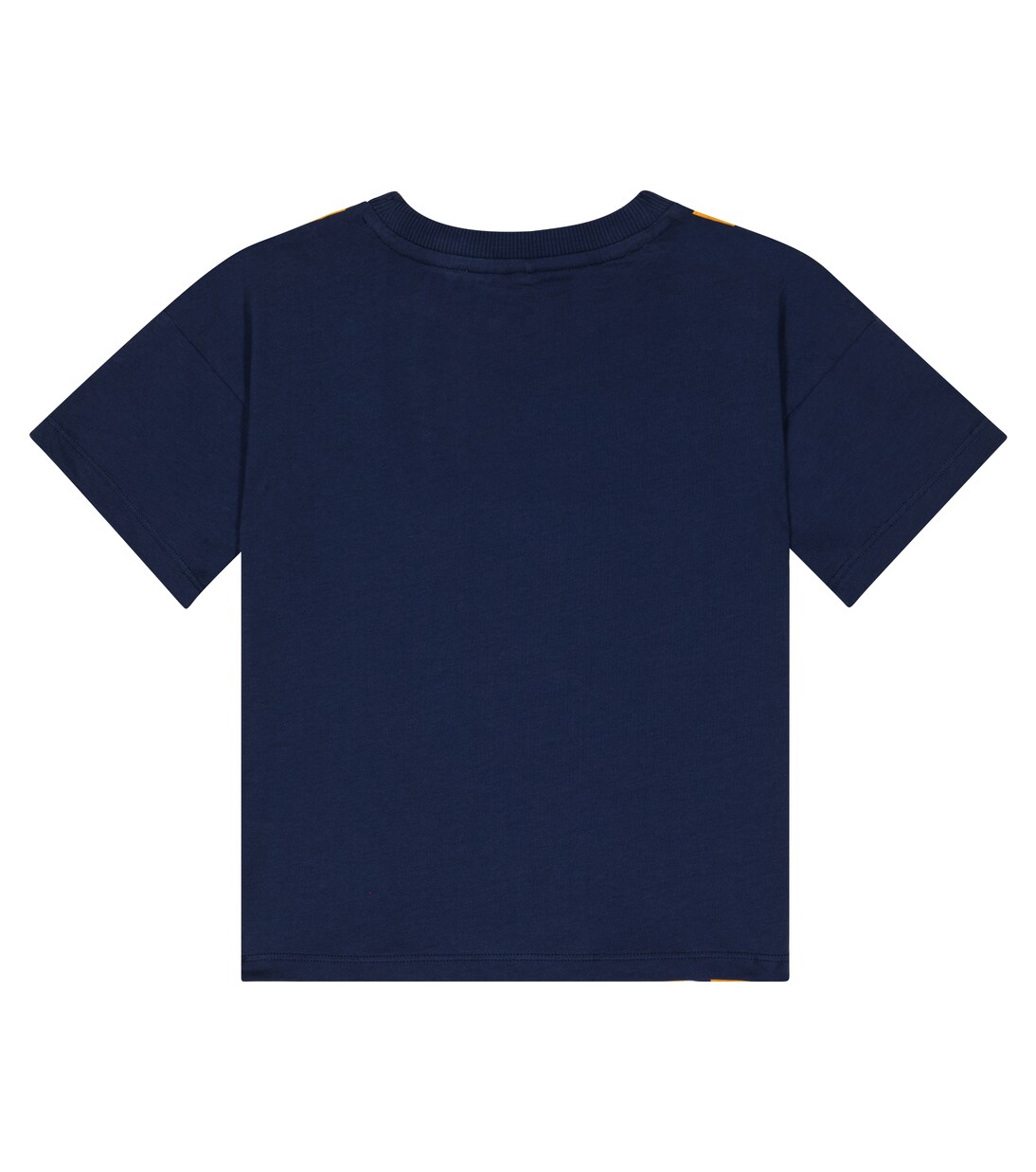 Panel striped cotton jersey T-shirt | Mini Rodini