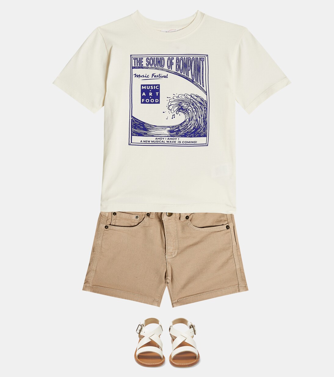 Corey denim Bermuda shorts | Bonpoint