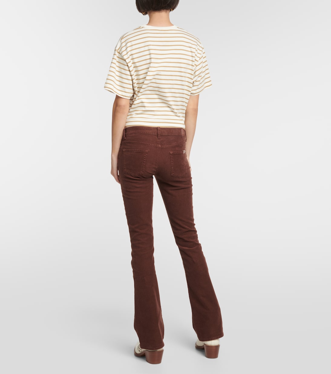 Mid-Rise Flared Jeans | 7 For All Mankind