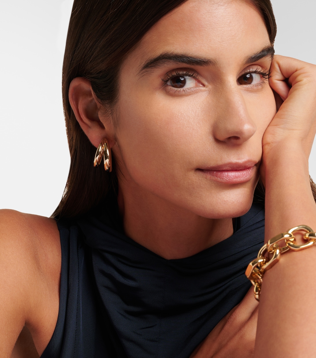 Ohrringe, 10kt vergoldet | Jennifer Fisher