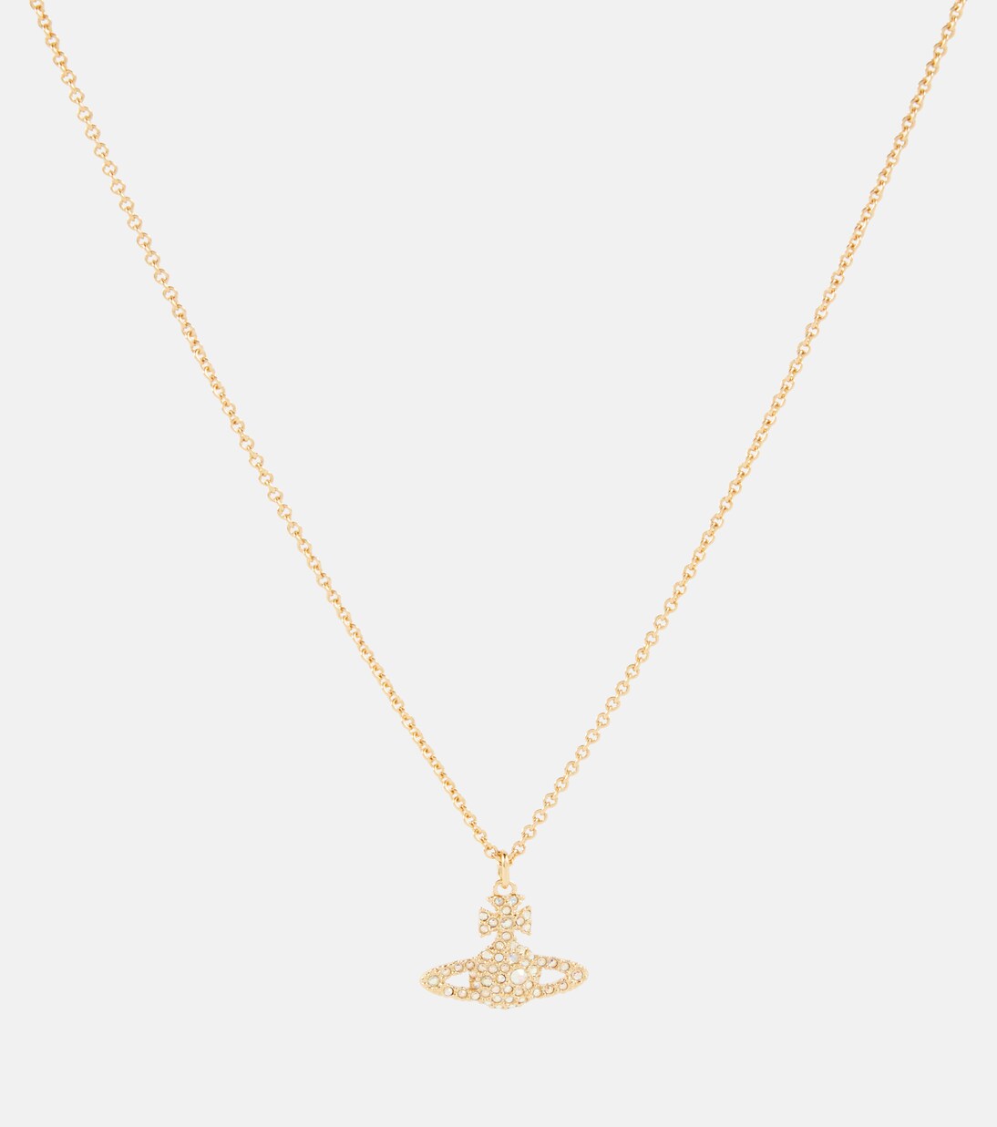 Halskette Grace Bas Relief mit Kristallen | Vivienne Westwood