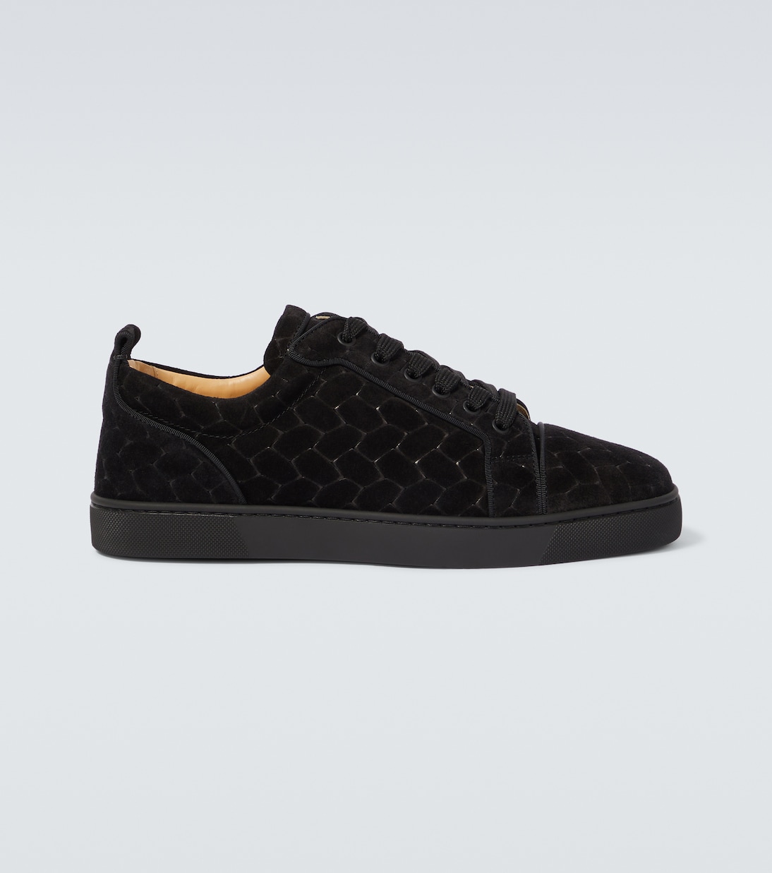 Baskets Louis Junior en daim | Christian Louboutin
