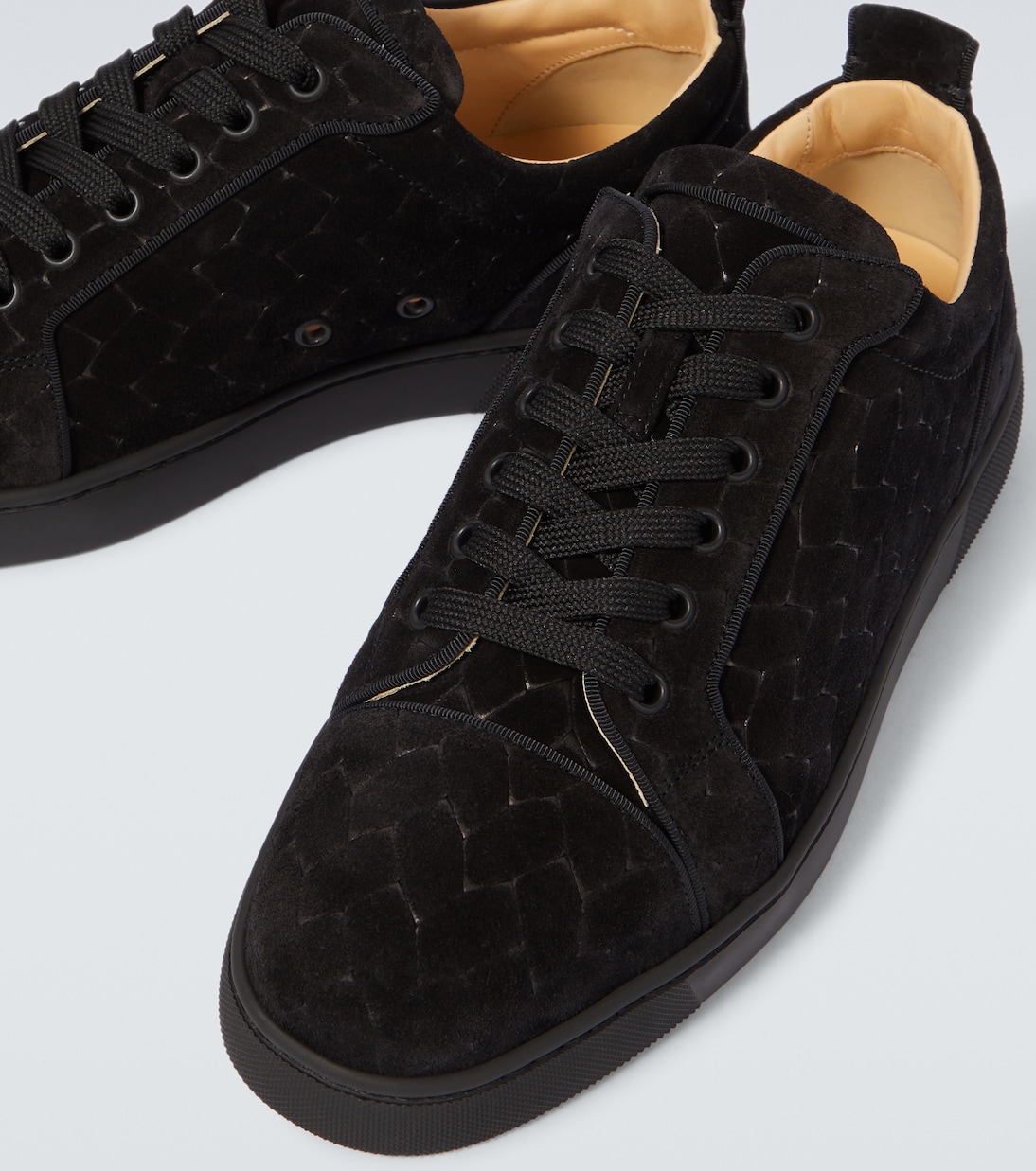 Baskets Louis Junior en daim | Christian Louboutin