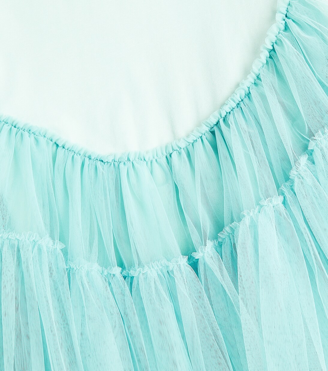 Jersey and tulle dress | Caroline Bosmans