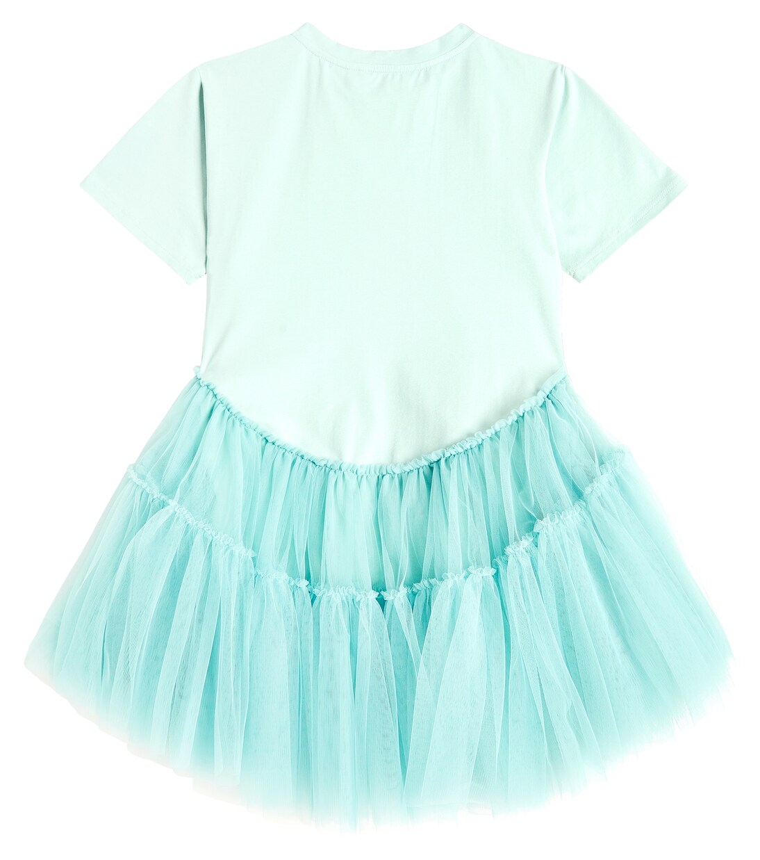 Jersey and tulle dress | Caroline Bosmans