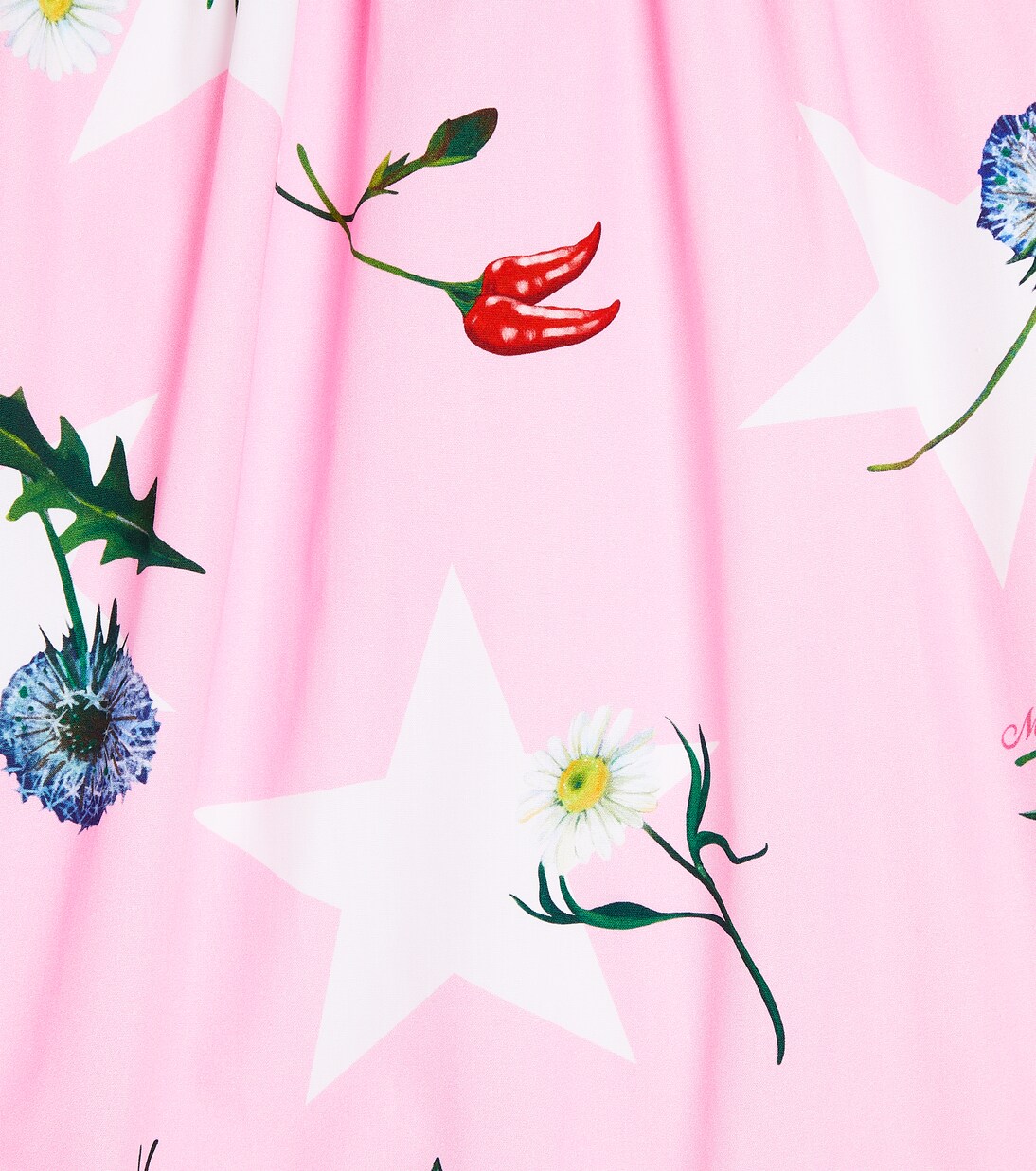 Floral cotton dress  | Monnalisa