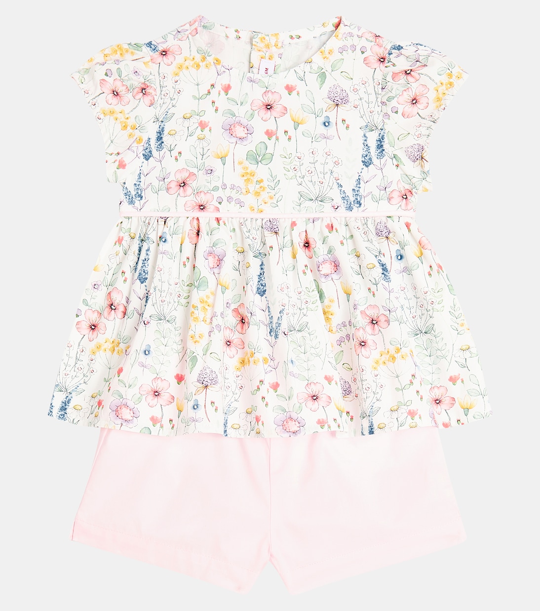 Bebé - set de vestido y braga de mezcla de algodón | Il Gufo