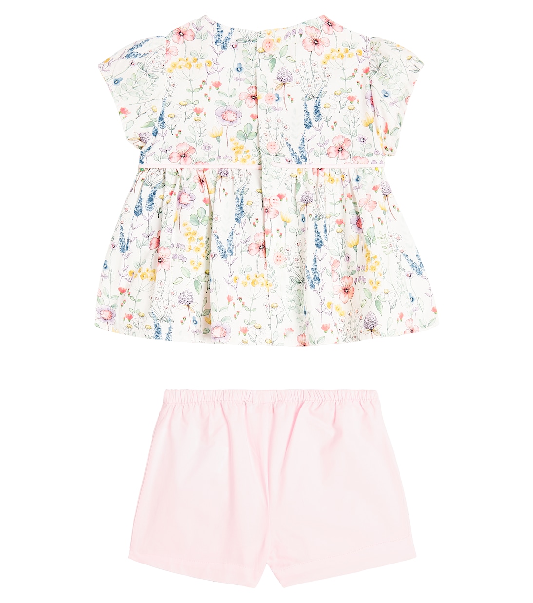 Bebé - set de vestido y braga de mezcla de algodón | Il Gufo