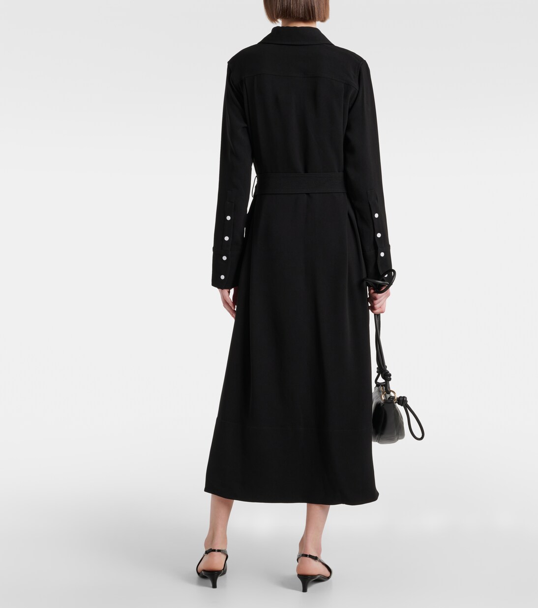 Midikleid Vanessa aus Crêpe | Proenza Schouler