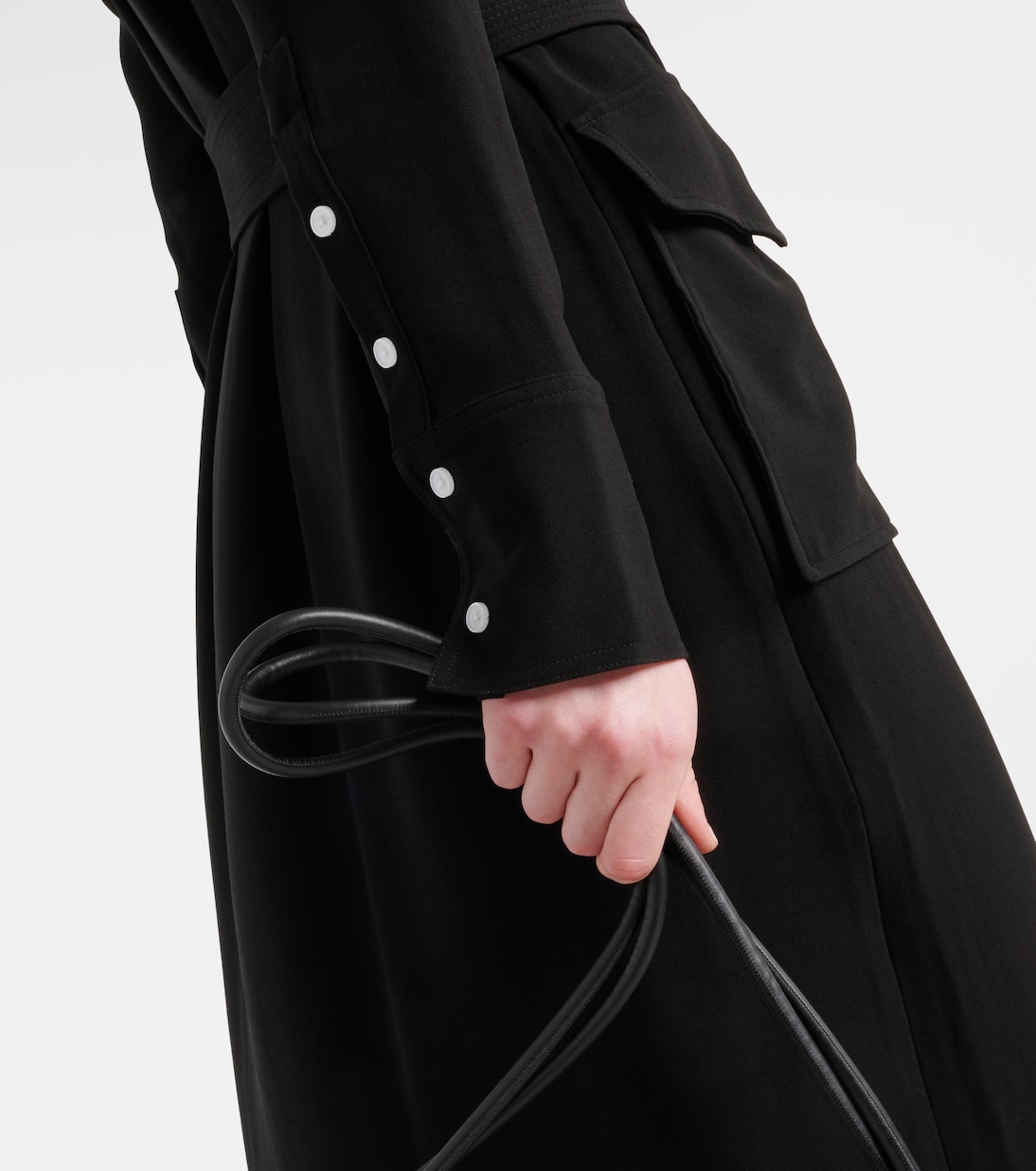 Midikleid Vanessa aus Crêpe | Proenza Schouler