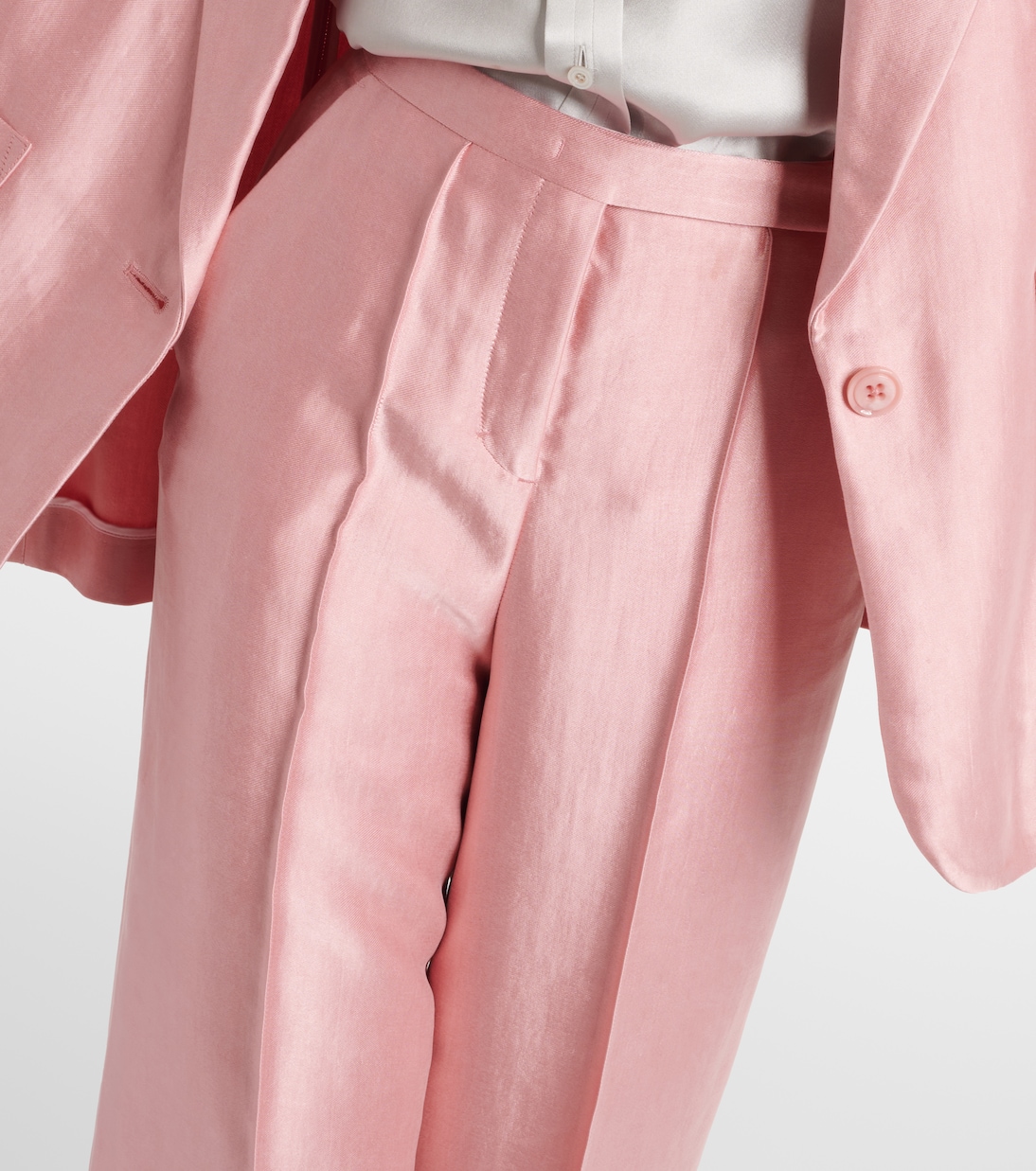 Weite Hose Slouchy Elegance aus Satin | Dorothee Schumacher