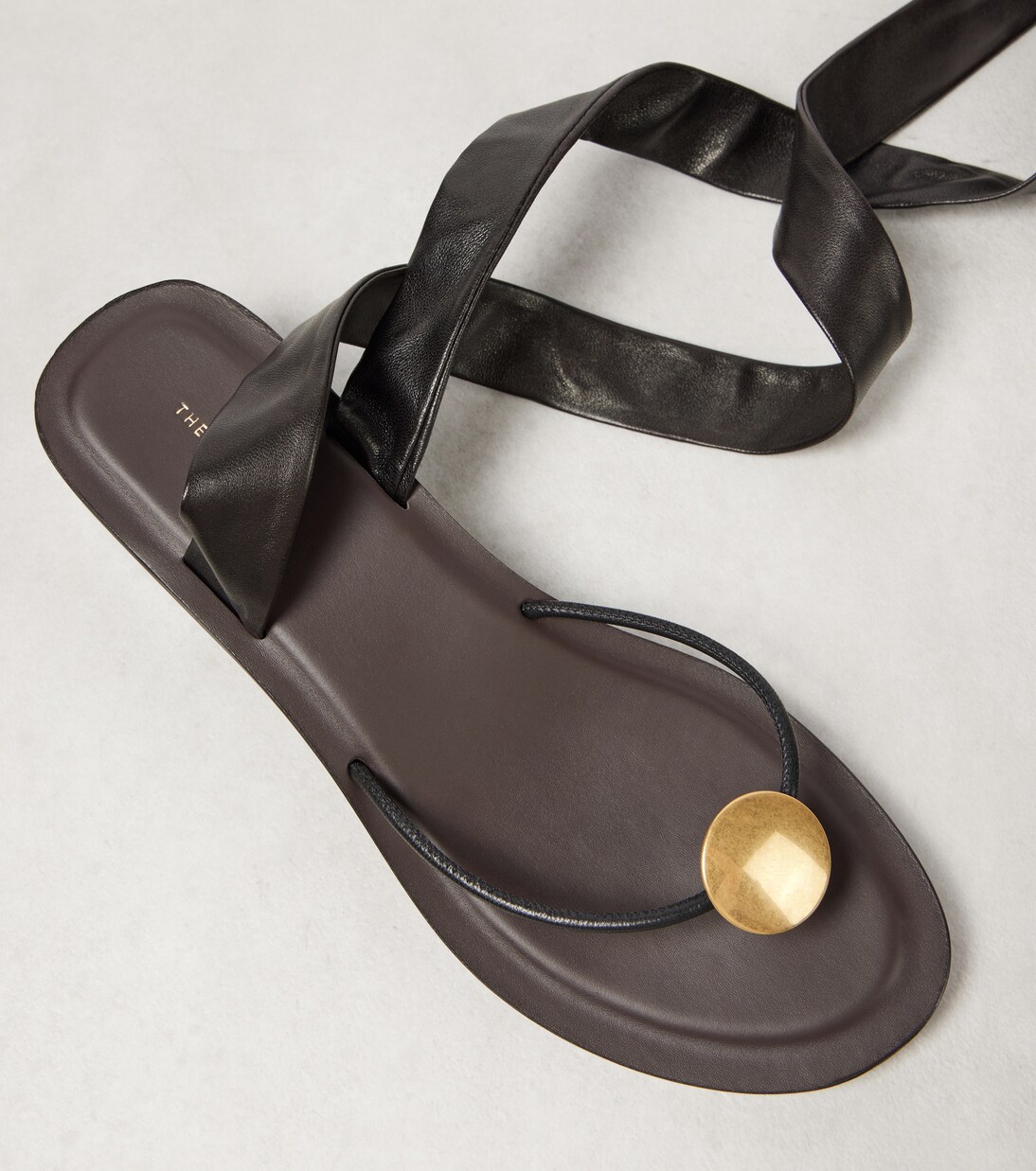 Cord leather thong sandals | The Row