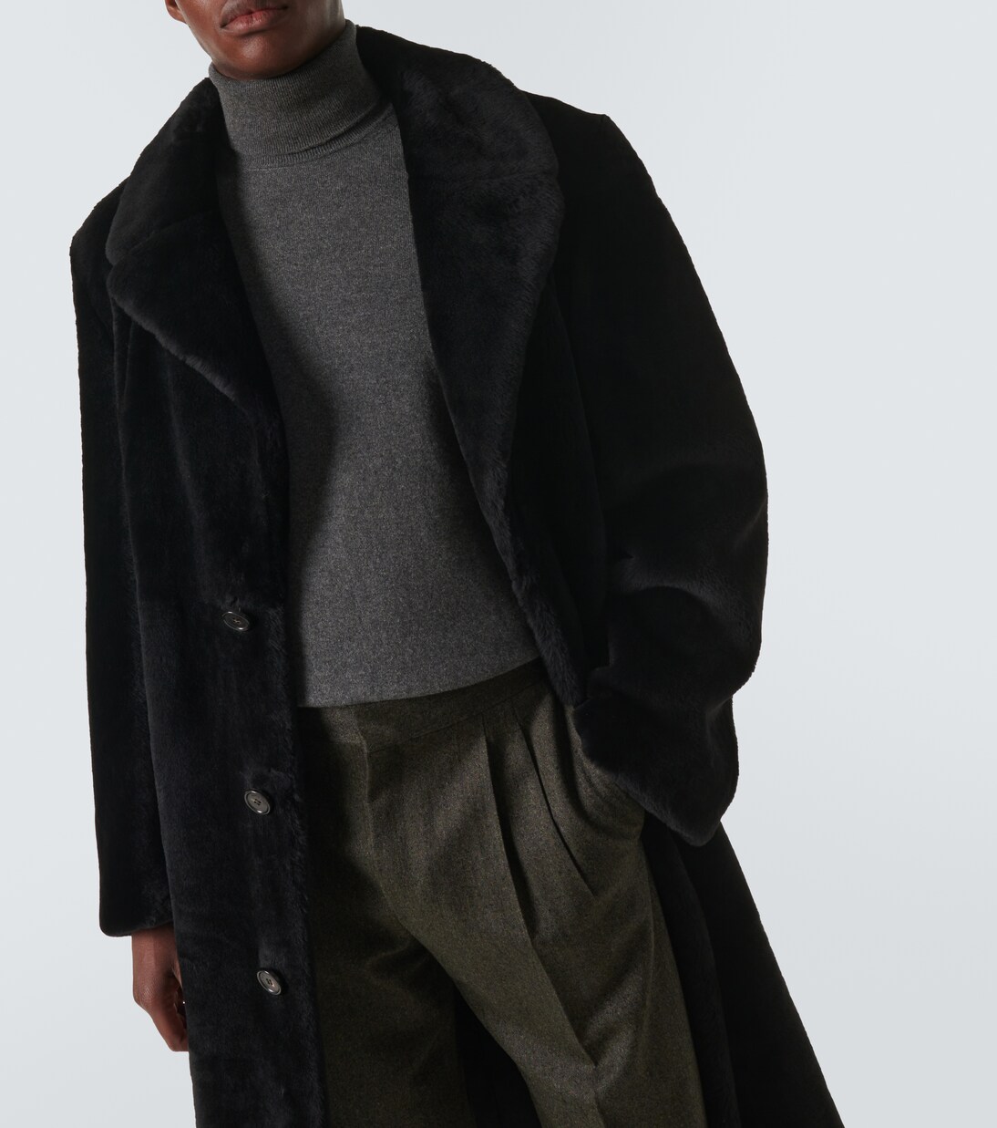 Cashmere turtleneck sweater | Loro Piana